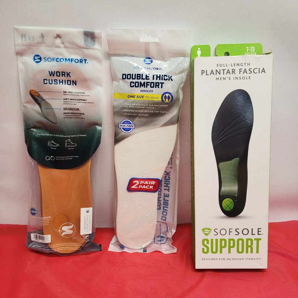 Sof Sole Support Full-Length Plantar Fascia Men's Insole